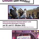 30./31. Oktober: Antira Action Day’s in Karlsruhe – Übersicht