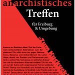 Freiburg: Offenes anarchistisches Treffen am 22. September