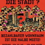 Freiburg: Wem gehört die Stadt? Bezahlbarer Wohnraum ist die halbe Miete – Demonstration am 12. November