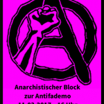 Aufruf zum anarchistischen Block auf der Antifademo am 11.03.2017 in Karlsruhe